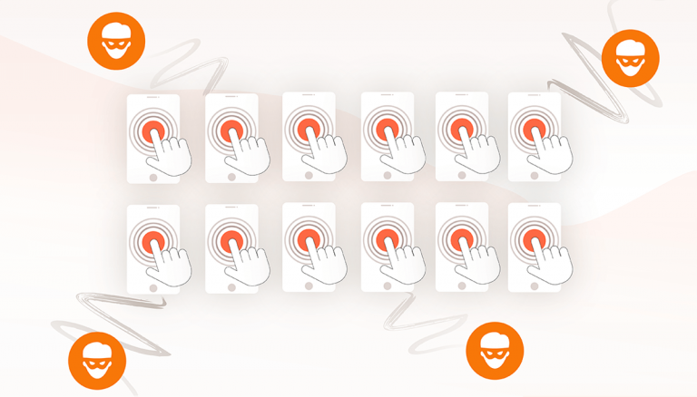What are click farms, and how do they work?